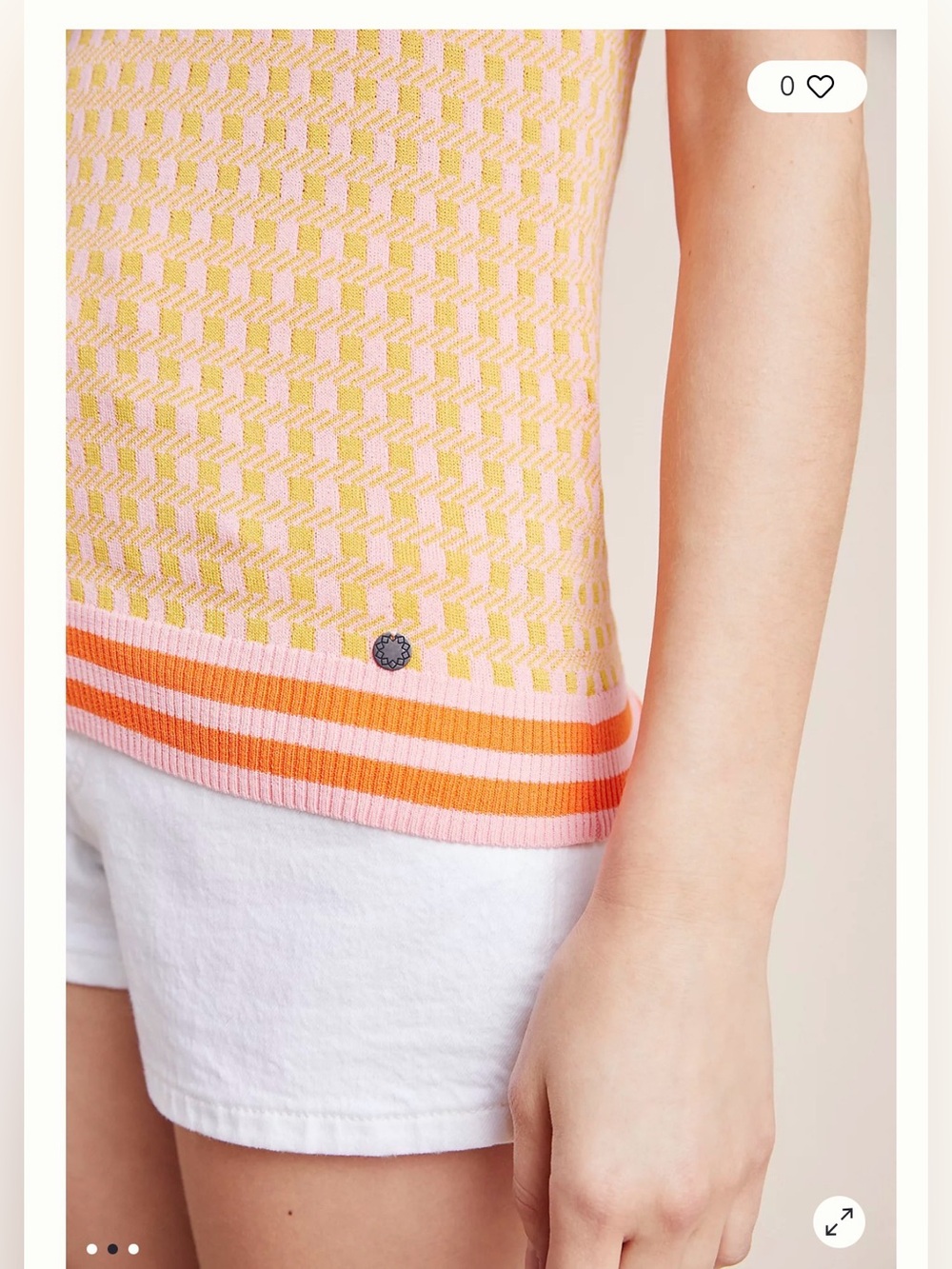 Anthropologie Numph Tanya Sweater Tank , Medium - Picture 4 of 10